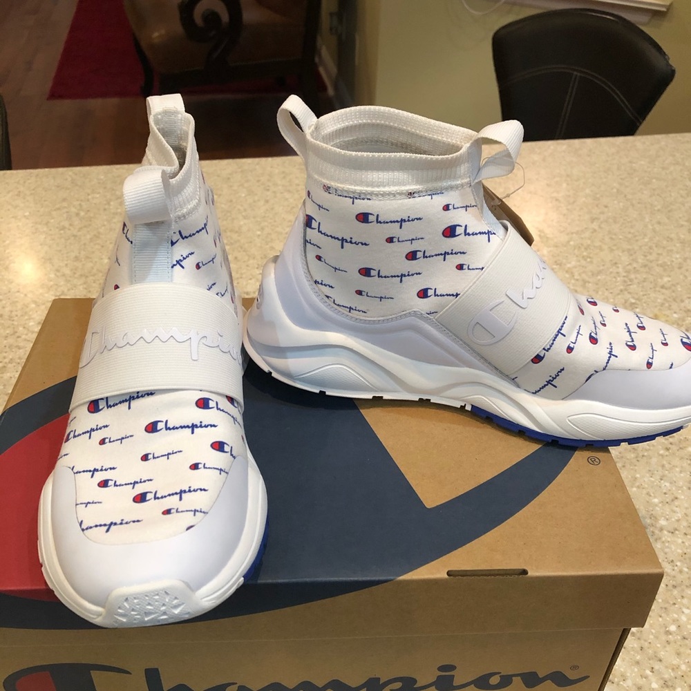 NWT Champion high top print sneakers